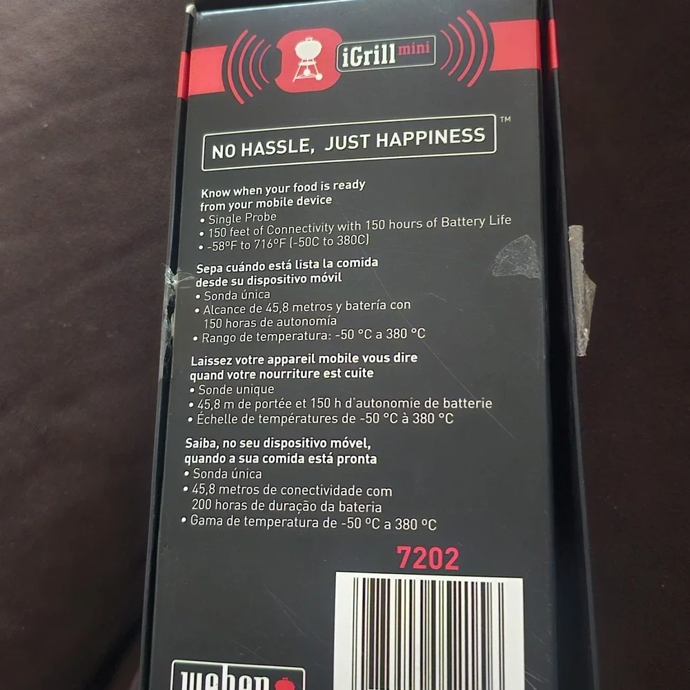 Weber iGrill Mini Digital All Bluetooth Thermometer 2156 - Picture 2 of 6